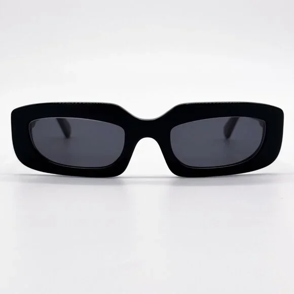 NEW OFF-WHITE OERI13C RENTON 1007 SUNGLASSES WOMEN BLACK SQUARE display picture 1